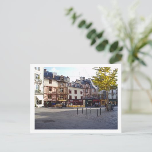 Place du Champ Jacquet Briefkaart (Staand voorkant)