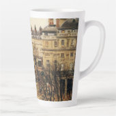 Place du Theater Francais, Paris Rain van Pissarro Latte Mok (Rechts)