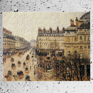 Place du Theater Francais, Paris Rain van Pissarro Legpuzzel