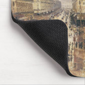 Place du Theater Francais, Paris Rain van Pissarro Muismat (Hoek)