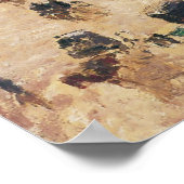 Place du Theater Francais, Paris Rain van Pissarro Poster (Hoek)