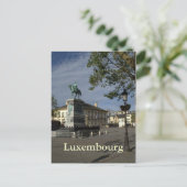 Place Guillaume II, Luxemburg Briefkaart (Staand voorkant)