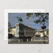 Place Guillaume II, Luxemburg Briefkaart (Voorkant / Achterkant)