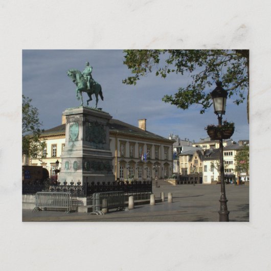Place Guillaume II, Luxemburg Briefkaart (Voorkant)