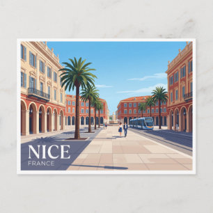 Place Masséna Nice Frankrijk Briefkaart