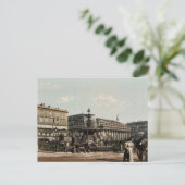 Place Tourny and fontain, Bordeaux, France classi Briefkaart (Staand voorkant)