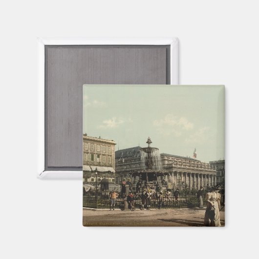 Place Tourny, Bordeaux, Frankrijk Magneet (Voorkant / Achterkant)
