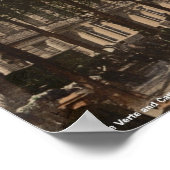 Place Verte and cathedral, Antwerpen, België Poster (Hoek)