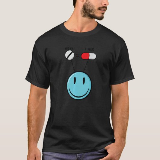 Placebo is ook een geneesmiddel t-shirt (Voorkant)