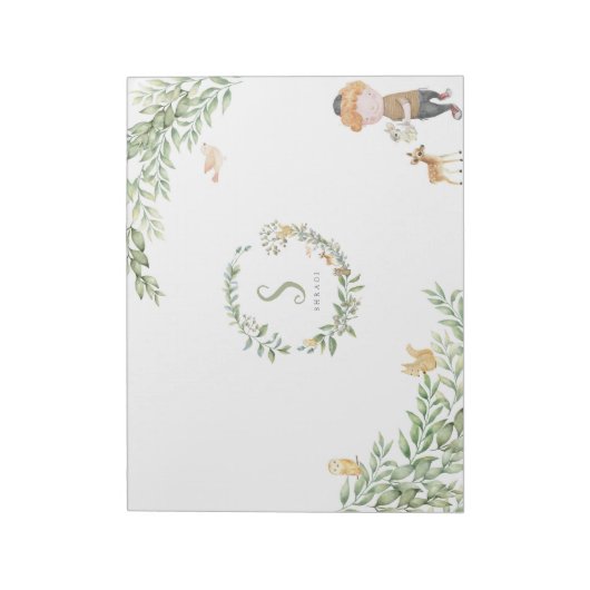 Placemats Upsherin Forest Animal Notitieblok (Linkerzijde)