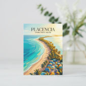 Placencia Peninsula Belize Briefkaart (Staand voorkant)