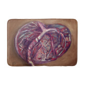 Placenta badmat - doulas, vroedvrouwen, thuisgeboo (Voorkant)