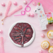 Placenta-bord, baby shower, zegen papieren bordje (Feest)