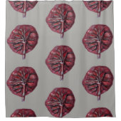 PLACENTA! Shower gordtain - geboortecentrum, vroed Douchegordijn (Voorkant)