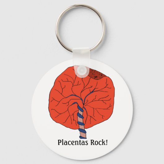 Placentas Rock. Sleutelhanger (Voorkant)