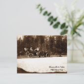 Placerville aan Tahoe1908 Briefkaart (Staand voorkant)