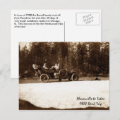 Placerville aan Tahoe1908 Briefkaart (Voorkant / Achterkant)