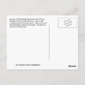 Placerville Briefkaart (Achterkant)