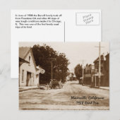 Placerville CA 1908 Briefkaart (Voorkant / Achterkant)