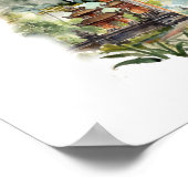 Places We’ll Wander | Monogram Travel Bucket List Poster (Hoek)