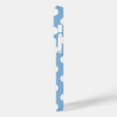 Placid Blue Big Polka Dots iPhone-Hoesje Case-Mate iPhone Case (Achterkant / Links)