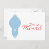 Placid Blue Deur Knob We hebben Briefkaarten verpl (Voorkant / Achterkant)