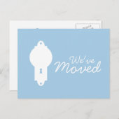 Placid Blue Deur Knob We hebben Briefkaarten verpl (Voorkant / Achterkant)