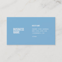 Placid Blue Format met kolommen Condensed Fonts