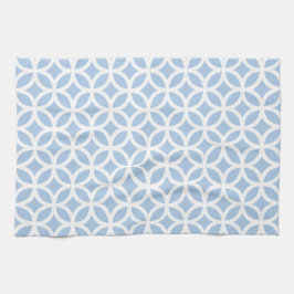 Placid Blue Geometric Kitchen Towel Theedoek