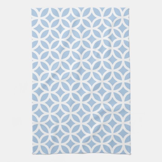 Placid Blue Geometric Kitchen Towel Theedoek (Verticaal)