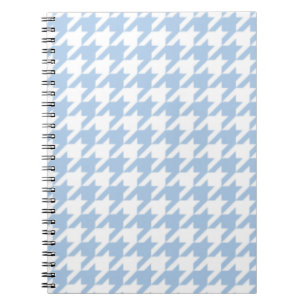 Placid Blue Houndstooth Notitieboek