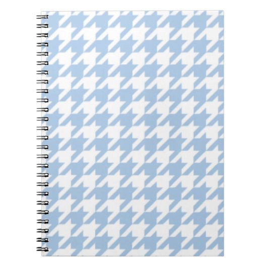 Placid Blue Houndstooth Notitieboek (Voorkant)