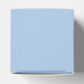 Placid Blue Wedding Box Bedankdoosjes (Bovenkant)