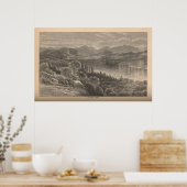 Placid Lake Poster (Keuken)