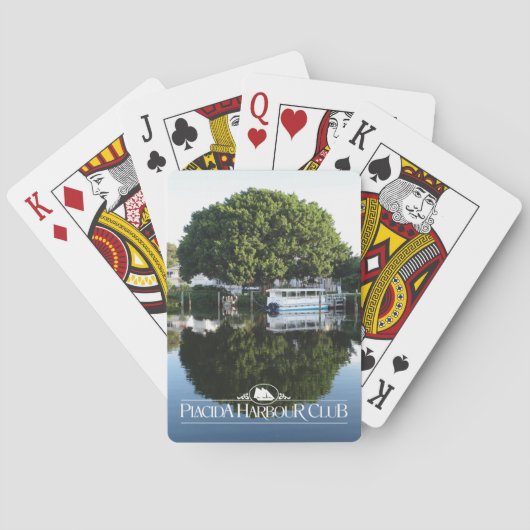Placida Harbour Club Classic Palling Cards tree Pokerkaarten (Achterkant)