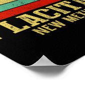 Placitas New Mexico Vintage Retro Sunset _1  Poster (Hoek)