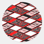 Plad Sticker (Voorkant)