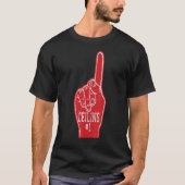 Plafan Halloween Costume Foam Finger  T-shirt (Voorkant)