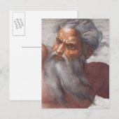 Plafel voor sistine-chapel briefkaart (Voorkant / Achterkant)