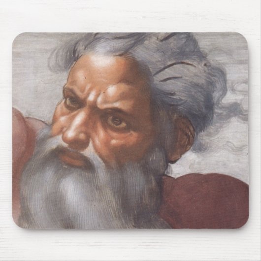 Plafel voor sistine-chapel muismat (Voorkant)