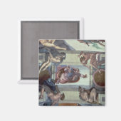 Plafond 2 van sistine Chapel Magneet (Voorkant / Achterkant)