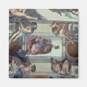 Plafond 2 van sistine Chapel Magneet