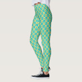 plafond groene sterren leggings (Links)