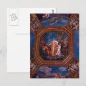Plafond in het Vaticaan in Rome, Italië Briefkaart (Voorkant / Achterkant)