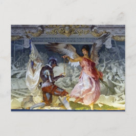 Plafond in het Vaticaanmuseum Briefkaart