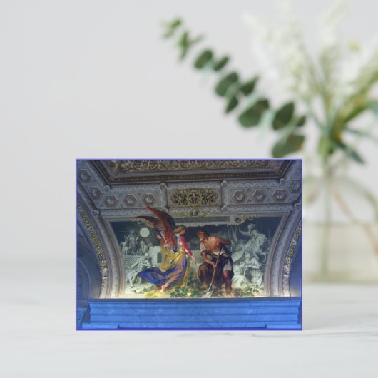 Plafond in het Vaticaanmuseum in Rome Briefkaart (Staand voorkant)