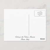 Plafond in het Vaticaanmuseum in Rome Briefkaart (Achterkant)