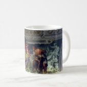 Plafond in het Vaticaanmuseum in Rome Koffiemok (Voorkant rechts)