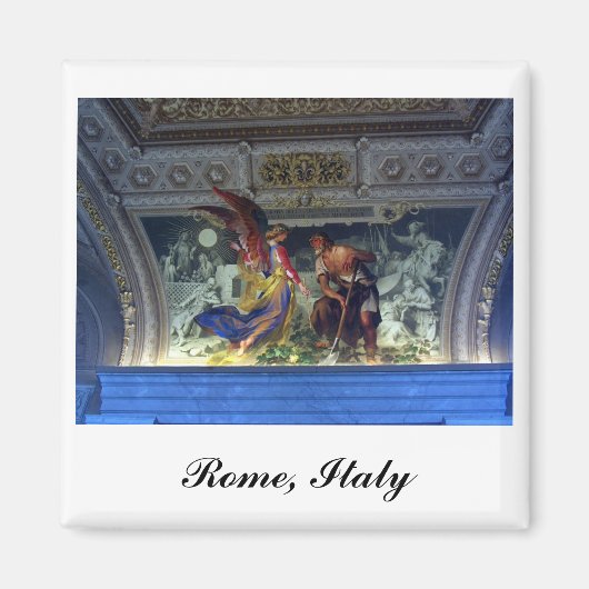 Plafond in het Vaticaanmuseum in Rome Magneet (Voorkant)