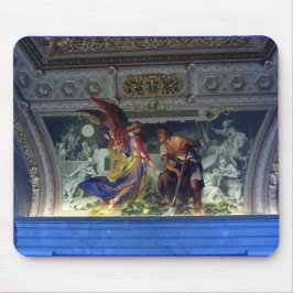 Plafond in het Vaticaanmuseum in Rome Muismat